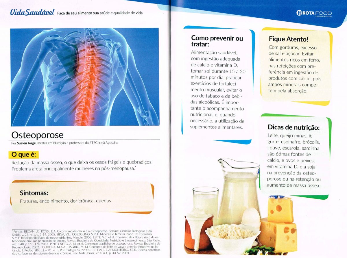 Dicas – Osteoporose