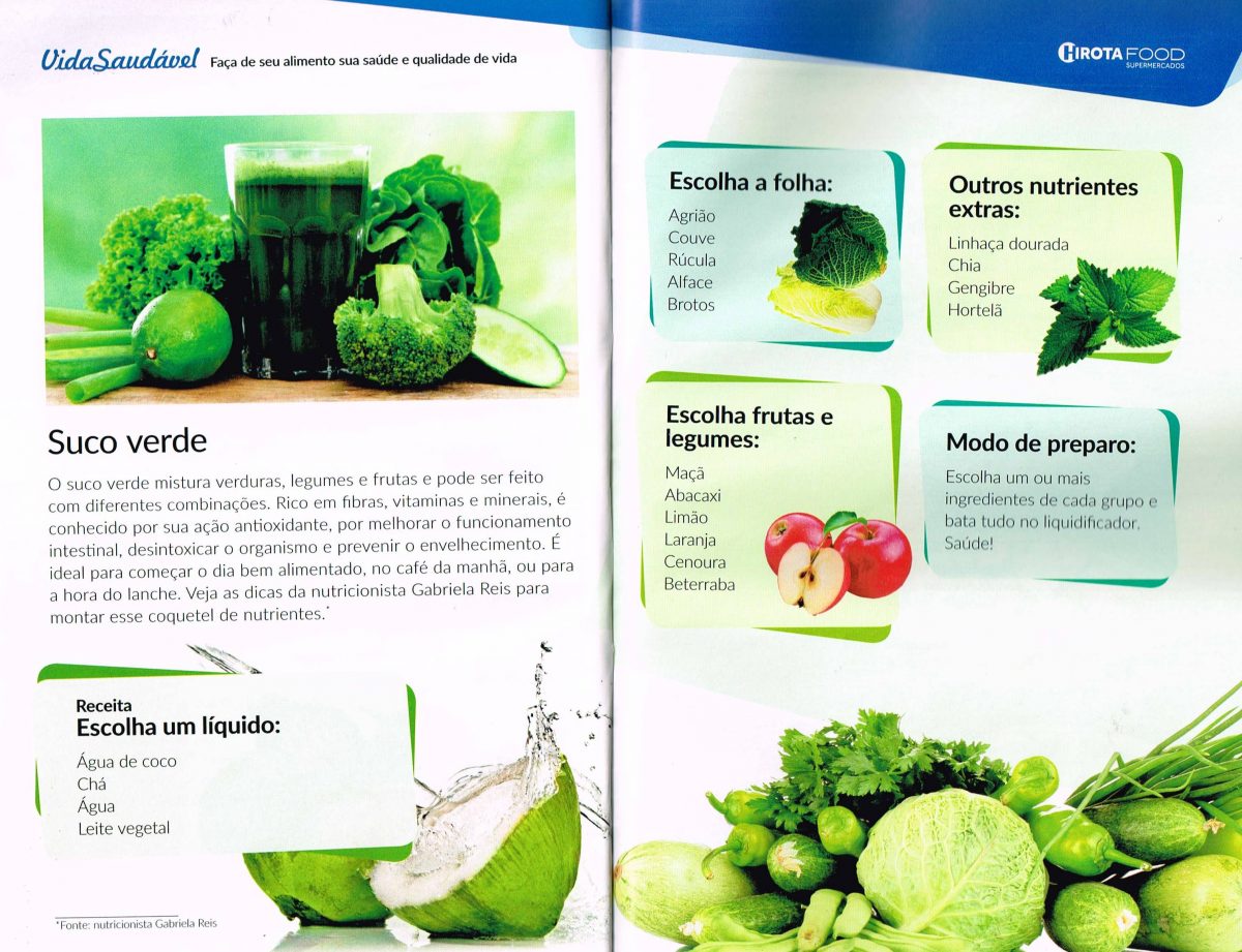 Dicas – Suco verde
